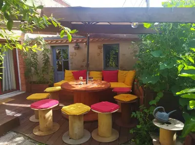 Coin salon dans l'établissement Maison familiale Nantes Sud