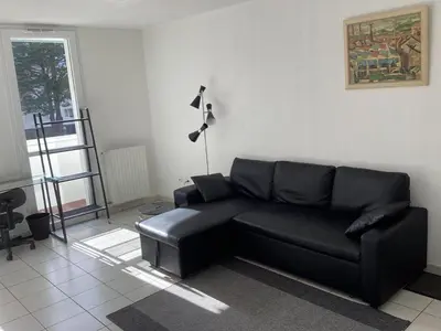 Coin salon dans l'établissement T2 St Nazaire Ouest