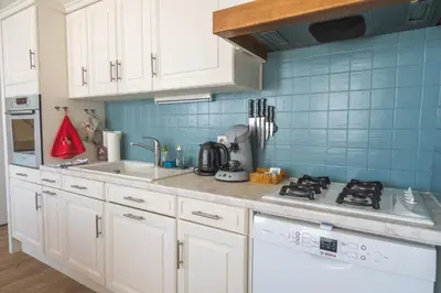 Cuisine ou kitchenette dans l'établissement LE RELAIS DU ROY - Maison proche Cholet et Puy dufou