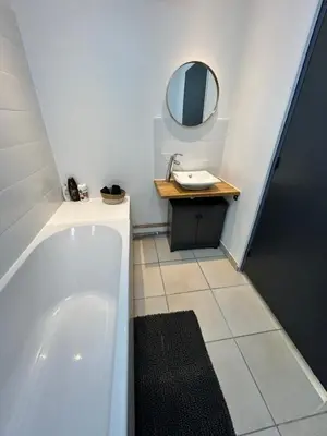 Plan de l'établissement Maison centre ville avec jardin