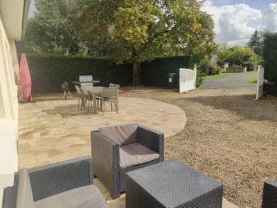 Jardin de l'établissement Maison de campagne