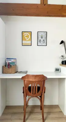 Plan de l'établissement Bel Appartement T1Bis en centre ville de Cholet