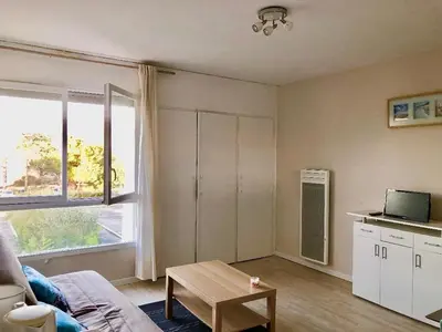 Cuisine ou kitchenette dans l'établissement Studio - Pleine Mer - 1 avenue des Pays de Monts - 1-1