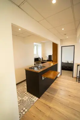 Plan de l'établissement Maison centre ville 50m2 - Jardin - L'atlas Zen