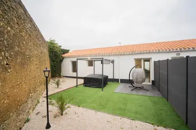 Plan de l'établissement Maison centre ville 50m2 - Jardin - L'atlas Zen