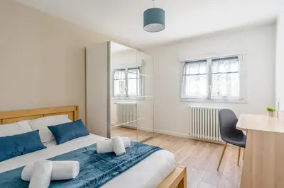 Un ou plusieurs lits dans un hébergement de l'établissement L'Agave Nantaise - Jolie maison à 15min de Nantes