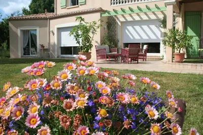 Jardin de l'établissement Une Chambre à la Campagne