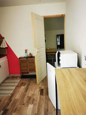 Cuisine ou kitchenette dans l'établissement Studio - Chez Ana et Jonathan