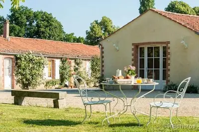 Jardin de l'établissement Chambre d'Hôtes La Maisonnette