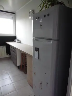 Cuisine ou kitchenette dans l'établissement appartement pour famille amis ou colègue