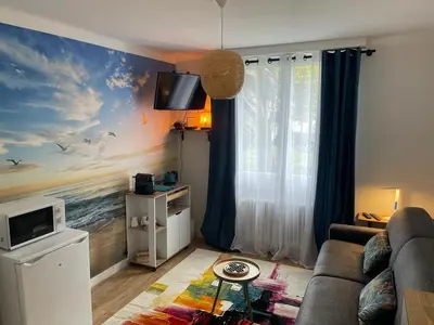 Télévision ou salle de divertissement dans l'établissement Chambre Privée chez L' Habitant