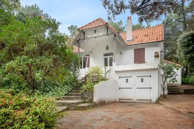 Jardin de l'établissement Maison à 350m de la plage pour 6 à St Brevin