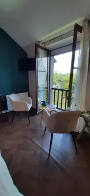Balcon ou terrasse dans l'établissement Les Balcons sur la Loire