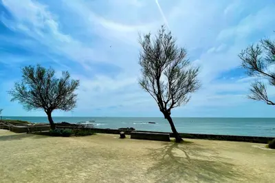Paysage naturel près de la villa