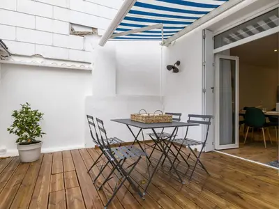 Plan de l'établissement Villa face à la mer avec terrasse privative, confort moderne, Wi-Fi gratuit à Saint-Nazaire - FR-1-306-1260