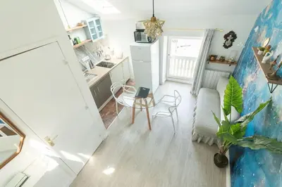 Cuisine ou kitchenette dans l'établissement Immeuble L'Aristocrate - Le Mystic- Bd Carnot