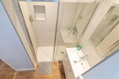 Salle de bains dans l'établissement Le Khalo - Château d'Angers - La Bonne Marienne