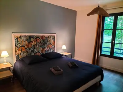 Un ou plusieurs lits dans un hébergement de l'établissement Le refuge de Loire