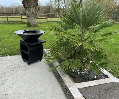 Jardin de l'établissement Gîte de la Haie des Bois - 8P
