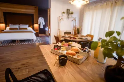 Nourriture dans la villa ou à proximité