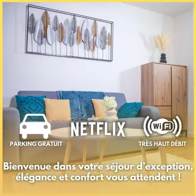 Plan de l'établissement Le Beverley Studio - Centre-ville - Fibre - Netflix
