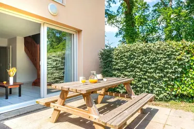 Jardin de l'établissement Comfort Aparthotel Nantes La Beaujoire