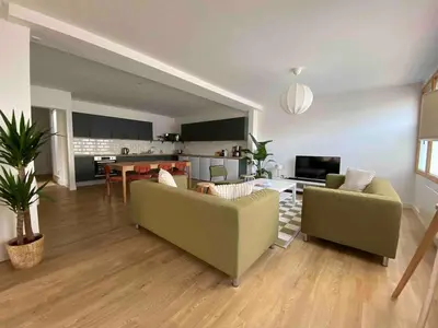 Cuisine ou kitchenette dans l'établissement La Casa Calot