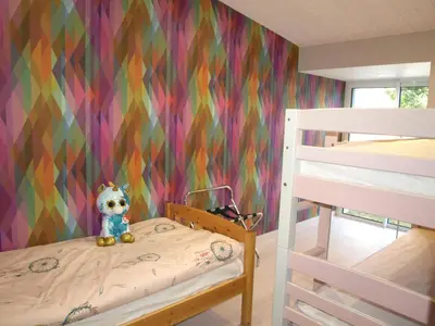 Un ou plusieurs lits dans un hébergement de l'établissement Maison rénovée, proche forêt et plage - FR-1-323-371