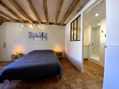 Un ou plusieurs lits dans un hébergement de l'établissement La Casa Duplex