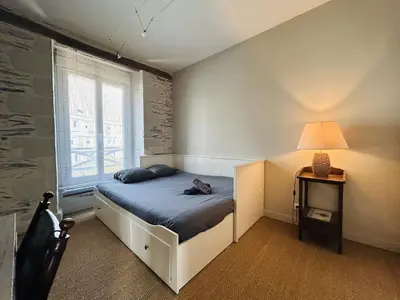 Un ou plusieurs lits dans un hébergement de l'établissement Casa Blancheraie