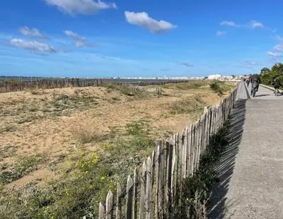 Paysage naturel près de la maison de vacances