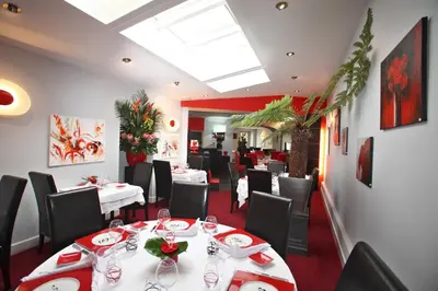Coin salon dans l'établissement Auberge bretonne
