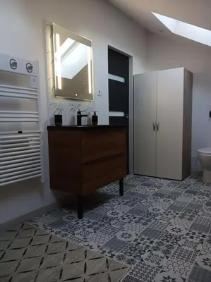Salle de bains dans l'établissement le calme atlantique