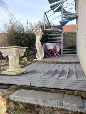 Balcon ou terrasse dans l'établissement le calme atlantique