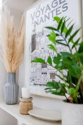 Plan de l'établissement Appartement cosy, Gare 5 minutes et Home cinéma