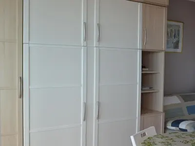 Plan de l'établissement Studio confortable face mer avec parking privé - FR-1-323-450