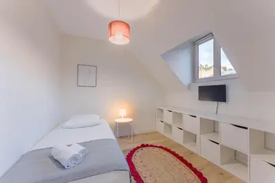 Un ou plusieurs lits dans un hébergement de l'établissement Haxo - Superbe appt en centre ville pour 7