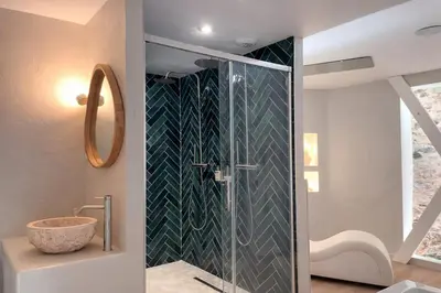 Salle de bains dans l'établissement À la folie - Loft & Spa