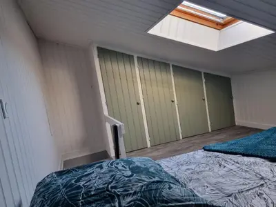 Un ou plusieurs lits dans un hébergement de l'établissement Studio cocooning au calme, proche centre-ville et centre commercial