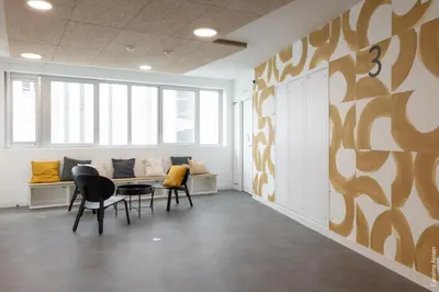 Coin salon dans l'établissement Le Spot CIS Nantes