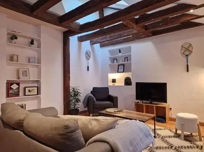 Télévision ou salle de divertissement dans l'établissement Loft de charme hypercentre