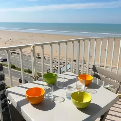 Bel appartement 1 chambre pour 5 personnes près de la plage - FR-1-323-412