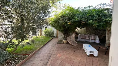 Jardin de l'établissement Maison de Famille - Lac de Grand-Lieu, Passay