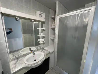 Salle de bains dans l'établissement Magnifique T3 proche puy du fou