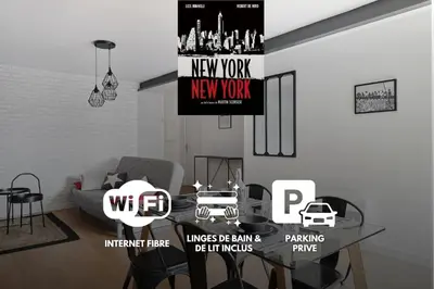 Plan de l'établissement New-York New-York : fibre Wifi/Linge/Parking
