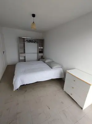 Un ou plusieurs lits dans un hébergement de l'établissement Appartement Courbaril à Nantes (6)
