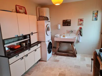 Cuisine ou kitchenette dans l'établissement La Chalan d'hier