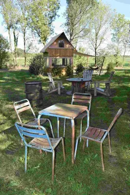 Jardin de l'établissement La Chalan d'hier