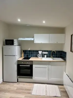 Cuisine ou kitchenette dans l'établissement *CASA Iguazu*