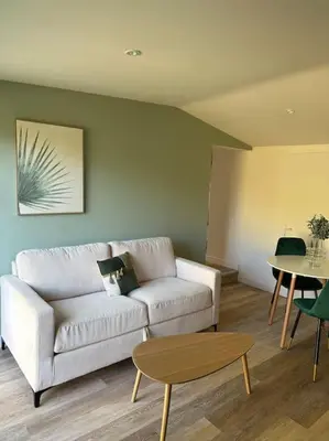 Coin salon dans l'établissement *CASA Iguazu*